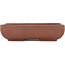 Rectangular unglazed bonsai pot - 170 x 115 x 45 mm