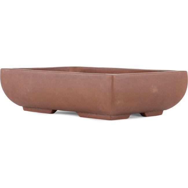 Vaso bonsai rettangolare non smaltato - 170 x 115 x 45 mm