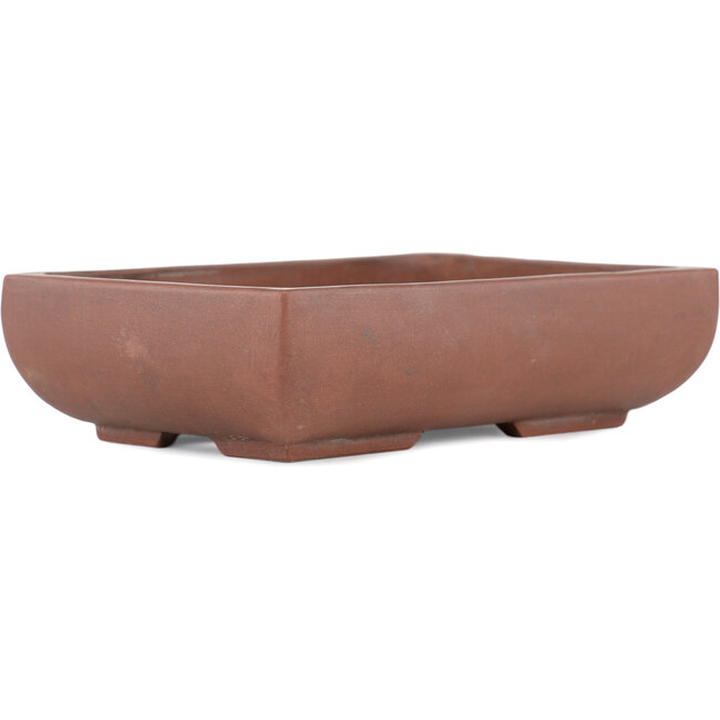 Vaso bonsai rettangolare non smaltato - 170 x 115 x 45 mm