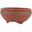 Pot à bonsaï rond non émaillé - 90 x 90 x 40 mm