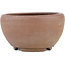 Round unglazed bonsai pot by Bizanyaki - 100 x 100 x 50 mm