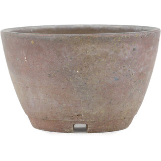 Bizan 86 mm  unglazed bonsai pot by Bizanyaki, Bizanyaki, Japan