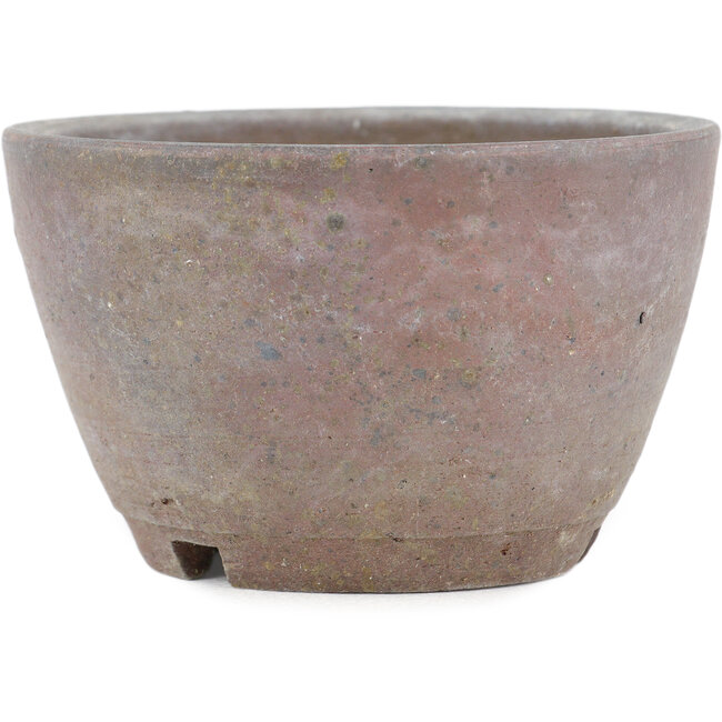Pot à bonsaï rond non émaillé par Bizanyaki - 86 x 86 x 52 mm