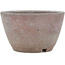 Round unglazed bonsai pot by Bizanyaki - 86 x 86 x 52 mm