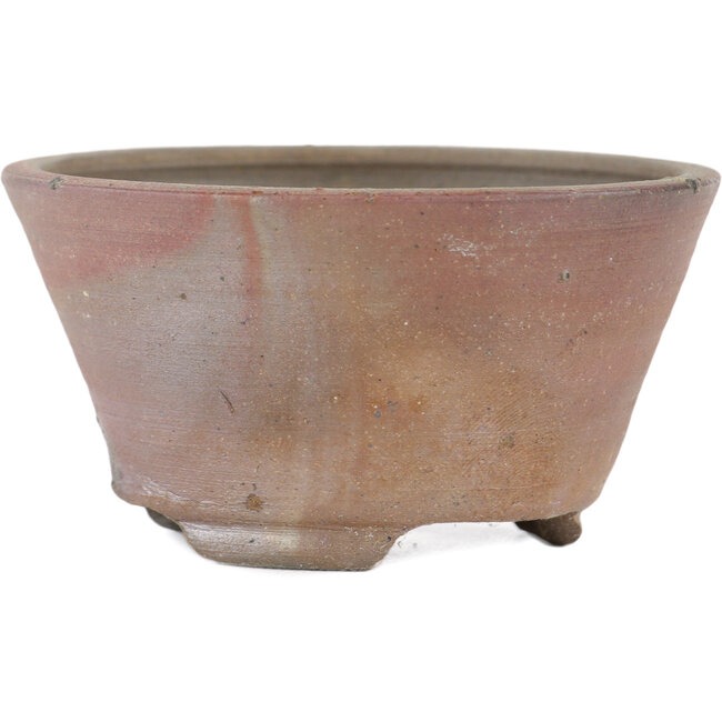 Pot à bonsaï rond non émaillé par Bizanyaki - 80 x 80 x 40 mm