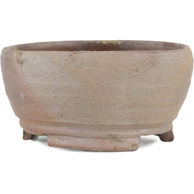 Pot à bonsaï rond non émaillé par Bizanyaki - 77 x 77 x 40 mm