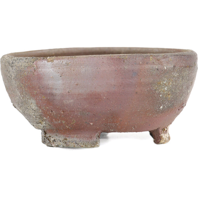 Pot à bonsaï rond non émaillé par Bizanyaki - 72 x 72 x 32 mm