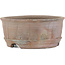 Vaso bonsai rotondo non smaltato di Bizanyaki - 70 x 70 x 30 mm