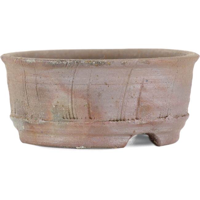 Pot à bonsaï rond non émaillé par Bizanyaki - 70 x 70 x 30 mm