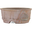 Vaso bonsai rotondo non smaltato di Bizanyaki - 70 x 70 x 30 mm