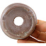 Maceta para bonsái redonda sin esmaltar de Bizanyaki - 70 x 70 x 30 mm