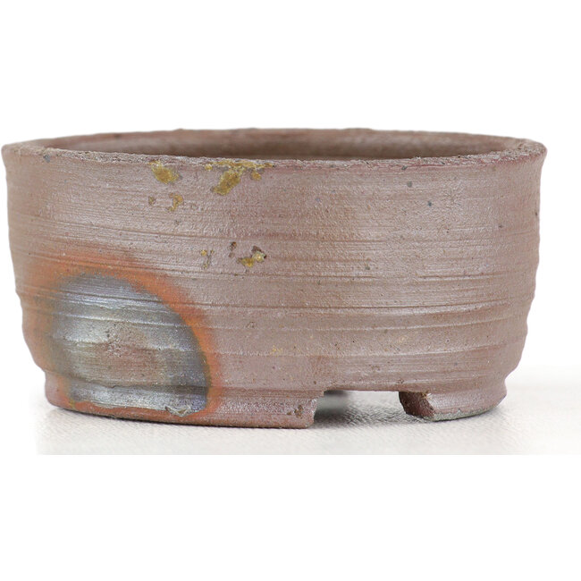 Pot à bonsaï rond non émaillé par Bizanyaki - 60 x 60 x 27 mm