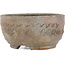 Maceta para bonsái redonda sin esmaltar de Bizanyaki - 56 x 56 x 28 mm
