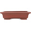 Rectangular unglazed bonsai pot by Bigei - 155 x 120 x 35 mm