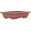 Pot à bonsaï rectangulaire non émaillé par Bigei - 155 x 120 x 35 mm