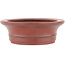 Pot à bonsaï ovale non émaillé par Bigei - 160 x 125 x 40 mm