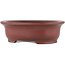 Pot à bonsaï ovale non émaillé par Bigei - 156 x 122 x 47 mm