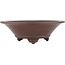 Pot à bonsaï rond non émaillé par Bigei - 156 x 156 x 48 mm