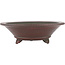 Pot à bonsaï rond non émaillé par Bigei - 156 x 156 x 48 mm
