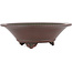 Pot à bonsaï rond non émaillé par Bigei - 156 x 156 x 48 mm