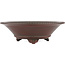 Pot à bonsaï rond non émaillé par Bigei - 156 x 156 x 48 mm