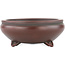 Pot à bonsaï rond non émaillé par Bigei - 120 x 120 x 45 mm