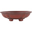 Pot à bonsaï Mokko non émaillé par Bigei - 155 x 140 x 55 mm