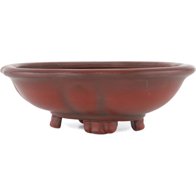 Pot à bonsaï Mokko non émaillé par Bigei - 155 x 140 x 55 mm