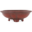 Pot à bonsaï Mokko non émaillé par Bigei - 155 x 140 x 55 mm