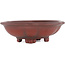Pot à bonsaï Mokko non émaillé par Bigei - 155 x 140 x 55 mm