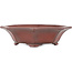 Mokko unglazed bonsai pot by Bigei - 160 x 145 x 37 mm