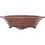 Pot à bonsaï Mokko non émaillé par Bigei - 160 x 145 x 37 mm