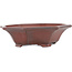 Pot à bonsaï Mokko non émaillé par Bigei - 160 x 145 x 37 mm