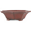 Mokko unglazed bonsai pot by Bigei - 160 x 145 x 37 mm