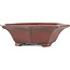 Pot à bonsaï Mokko non émaillé par Bigei - 160 x 145 x 37 mm