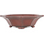 Pot à bonsaï Mokko non émaillé par Bigei - 160 x 145 x 37 mm