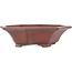 Pot à bonsaï Mokko non émaillé par Bigei - 160 x 145 x 37 mm