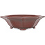 Pot à bonsaï Mokko non émaillé par Bigei - 140 x 125 x 33 mm