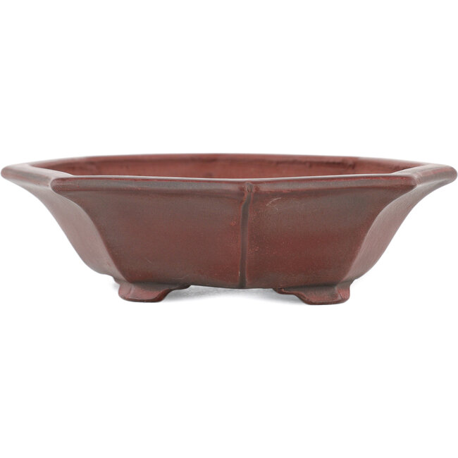 Mokko unglazed bonsai pot by Bigei - 140 x 125 x 33 mm