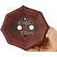 Pot à bonsaï Mokko non émaillé par Bigei - 140 x 125 x 33 mm