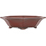 Pot à bonsaï Mokko non émaillé par Bigei - 140 x 125 x 33 mm