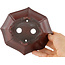 Pot à bonsaï Mokko non émaillé par Bigei - 140 x 125 x 33 mm