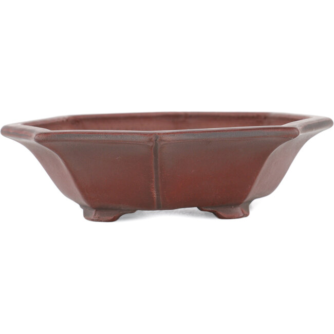 Mokko unglazed bonsai pot by Bigei - 140 x 125 x 33 mm