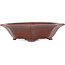 Pot à bonsaï Mokko non émaillé par Bigei - 140 x 125 x 33 mm