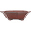 Pot à bonsaï Mokko non émaillé par Bigei - 140 x 125 x 33 mm