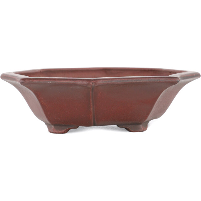 Mokko unglazed bonsai pot by Bigei - 140 x 125 x 33 mm