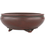 Pot à bonsaï rond non émaillé par Bigei - 90 x 90 x 35 mm