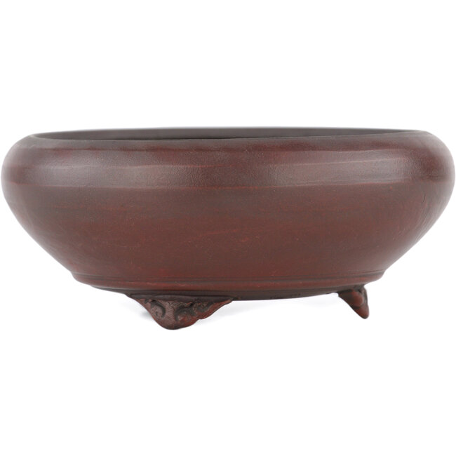 Vaso bonsai rotondo non smaltato di Bigei - 92 x 92 x 32 mm