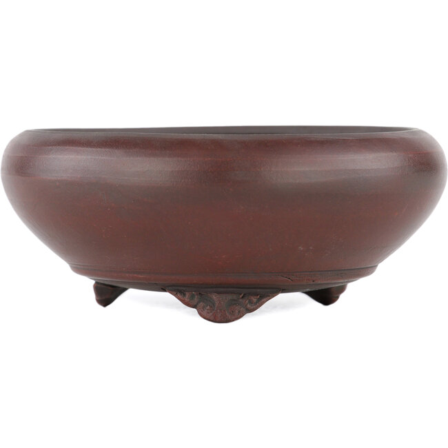 Vaso bonsai rotondo non smaltato di Bigei - 92 x 92 x 32 mm