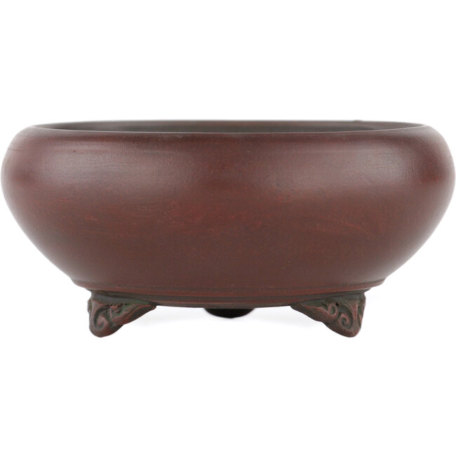 Vaso bonsai rotondo non smaltato di Bigei - 80 x 80 x 33 mm